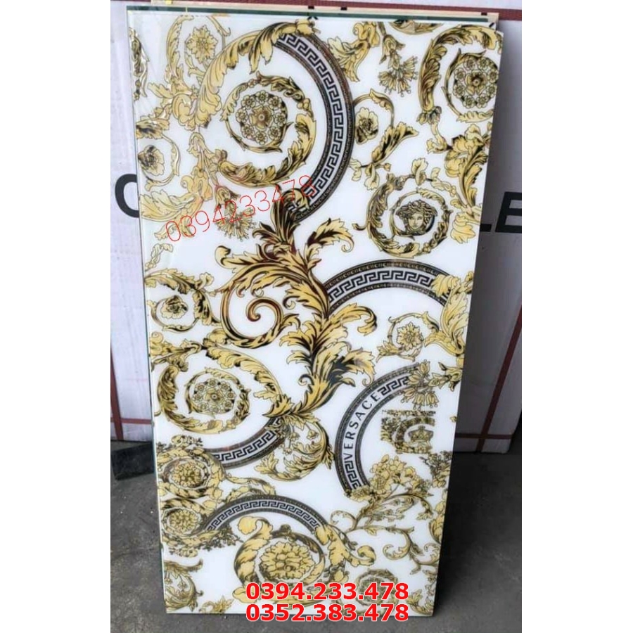 Gạch Cao CẤp 240x60 Hoa Văn Khắc Kim Đẹp