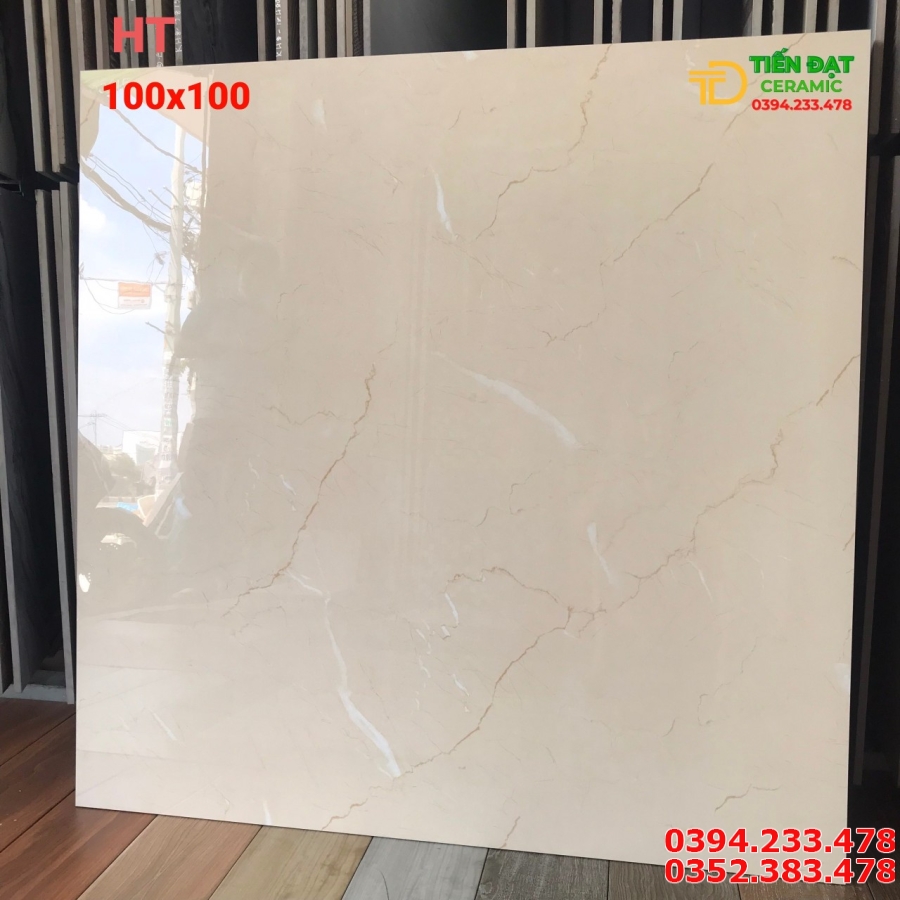 Gạch Khổ Lớn 100x100 Bóng Kiếng
