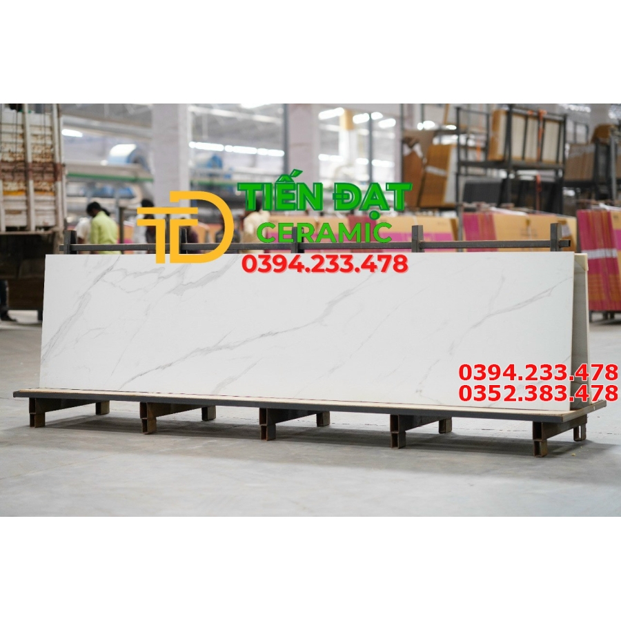 Gạch Khổ Lớn 80x300 Trắng Vân Mẫu Mới