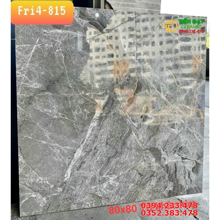 Kho Gạch TQ 80x80 Khắc Kim Bóng Kiếng