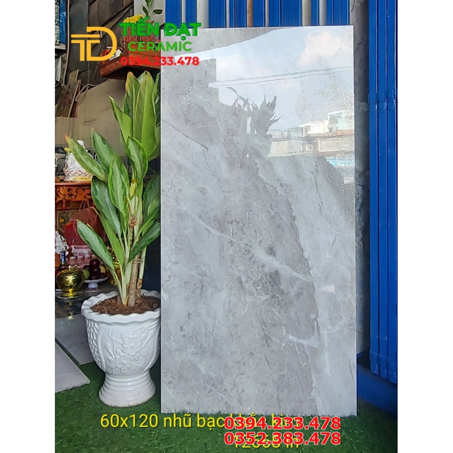 Gạch Ốp Lát Cao Cấp 60x120 Bóng Kiếng 