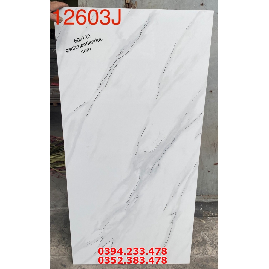 Gạch Cao Cấp TQ 60x120 Vân Vàng Ánh Kim