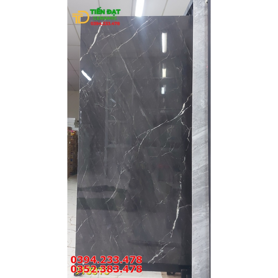 Gạch Nhập Khẩu TQ 90x180 Xám Vân Trắng