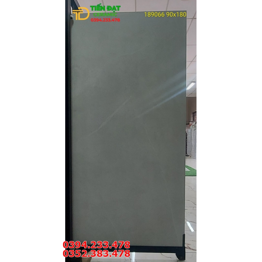 Gạch Nhập Khẩu TQ 90x180 Xám Vân Trắng