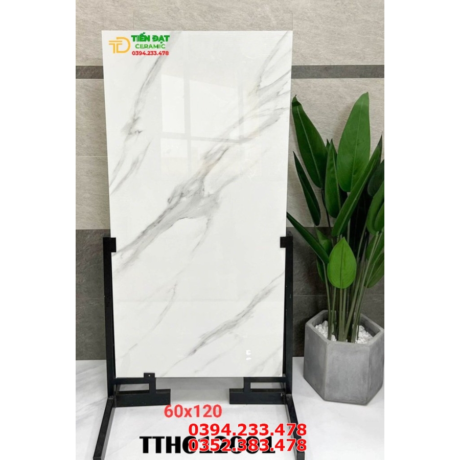 Gạch Nhập Khẩu Khổ Lớn 60x120 Vân Đá Đẹp