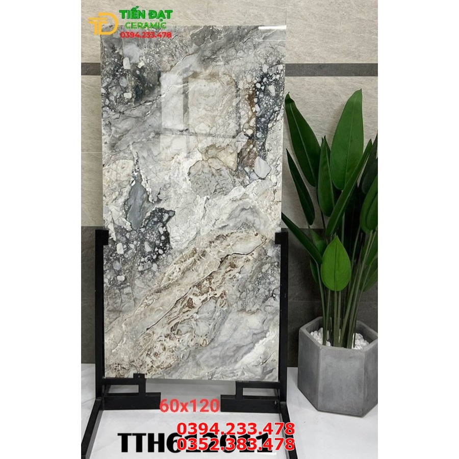 Gạch Ốp Lát Biệt Thự 60x120 Ấn Độ Cao Cấp