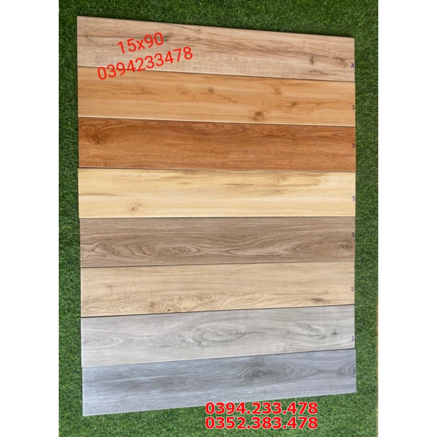 Gạch Trang Trí Giả Gỗ 15x90 TQ Mẫu Mới Đẹp