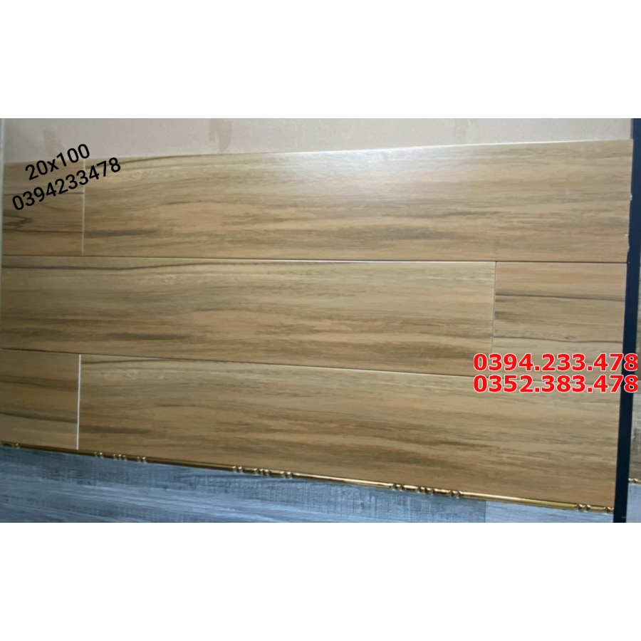 Gạch Ốp Tường Giả Gỗ 20x100 Mẫu Mới