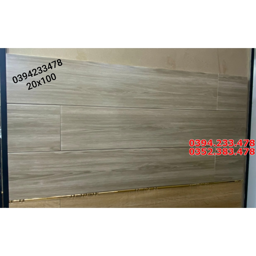 Gạch Lát Nền 20x100 Vân Gỗ Cao Cấp HCM 