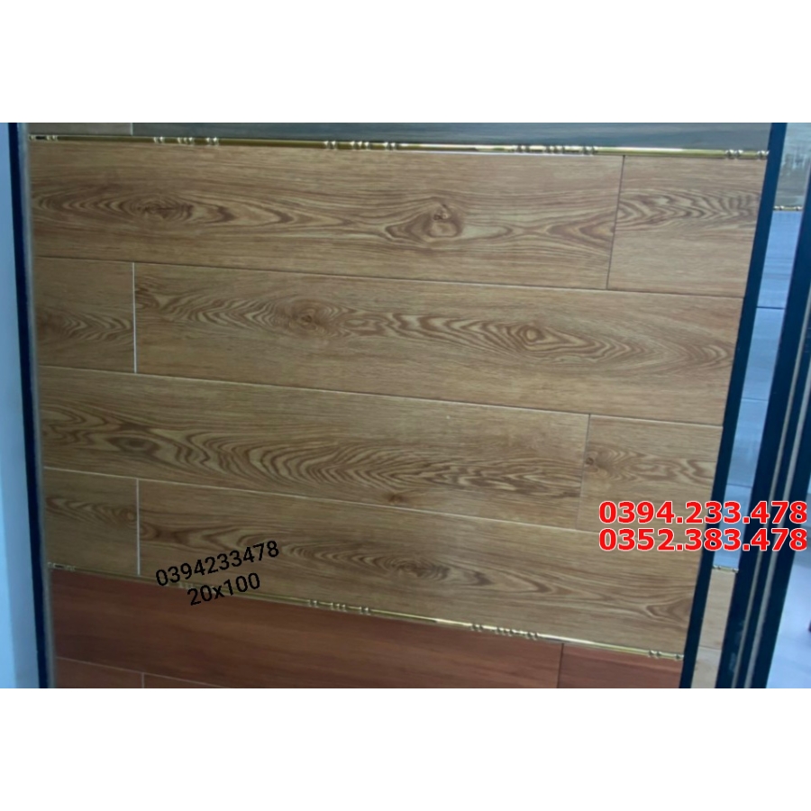 Gạch Lát Nền 20x100 Vân Gỗ Cao Cấp HCM 