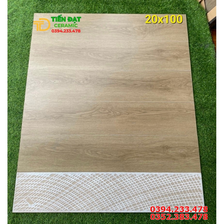 Kho Gạch TQ Ốp Tường 20x100 Vân Gỗ Mẫu Mới 