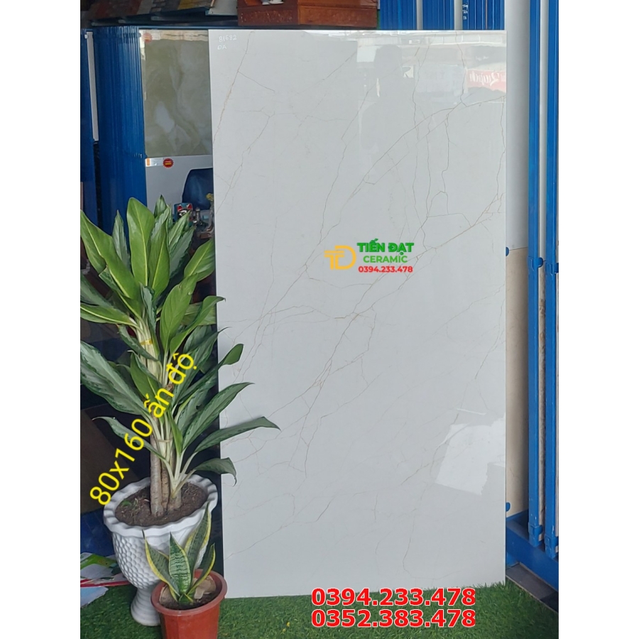 Gạch Lát Nền Nhập Khẩu 80x160 Vân Xám 