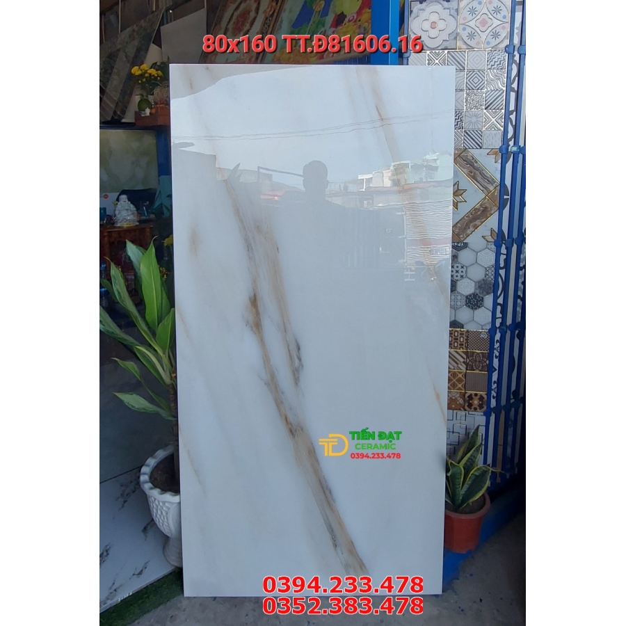 Gạch Bóng Kiếng 80x160 Lát Nền Cao Cấp Giá Rẻ