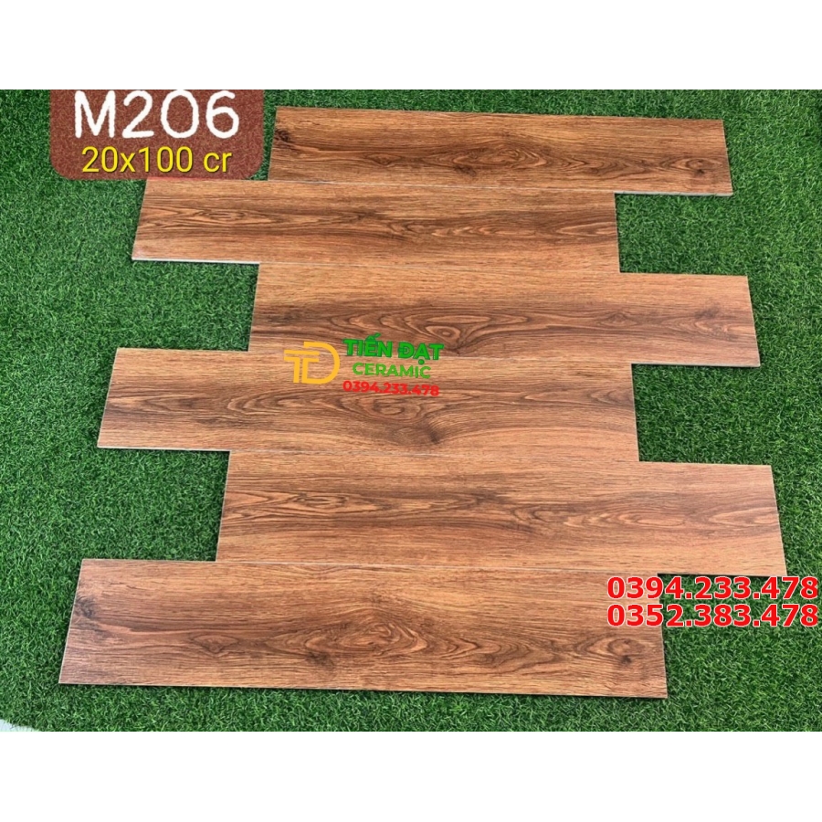 Gạch Malaysia Cao Cấp 20x100 Ốp Lát Giả Gỗ 